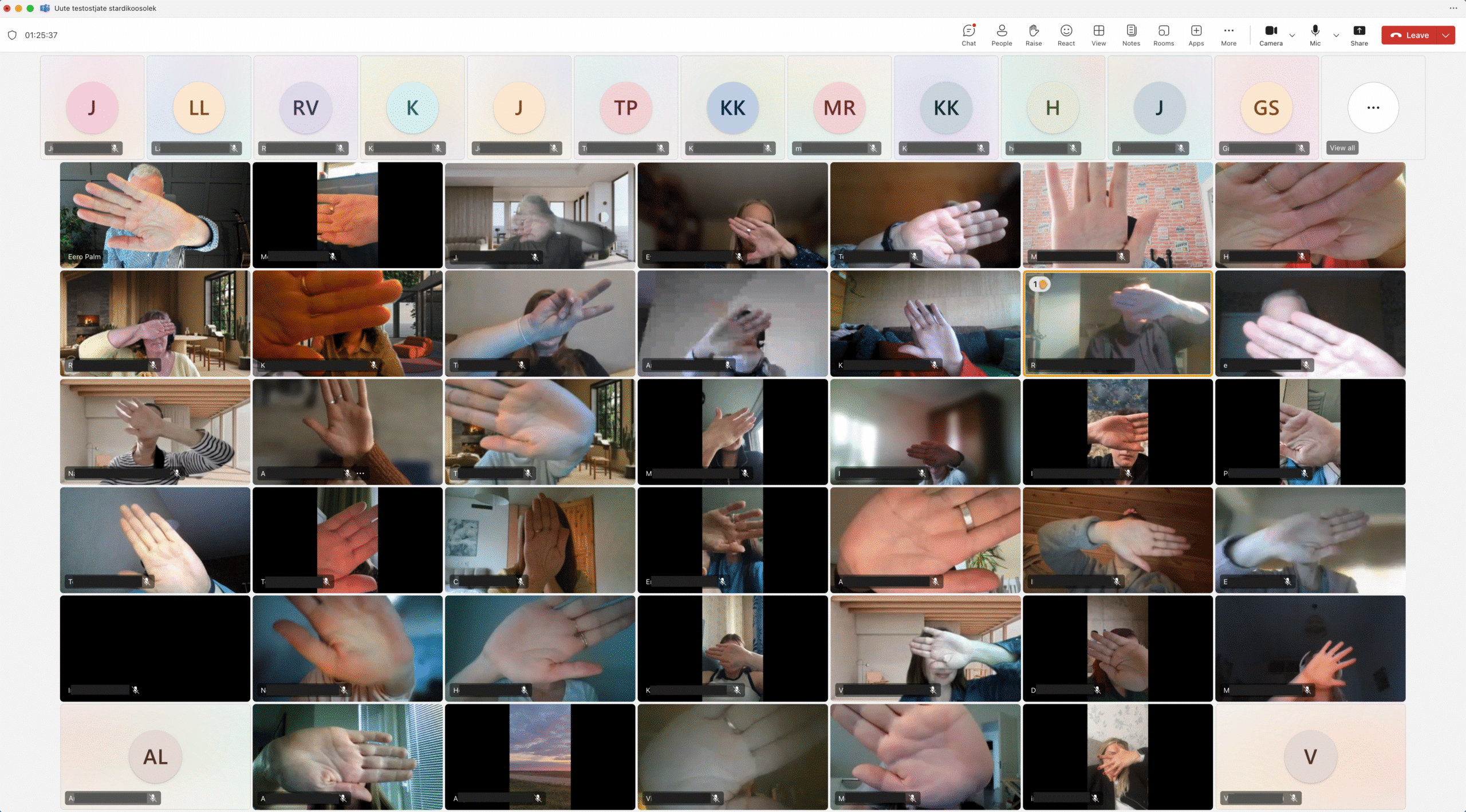 Uute testostjate stardiväljaõpe mai 2025 _ Eesti 86 osalejat Uute testostjate stardikoosolek Trendline testostud