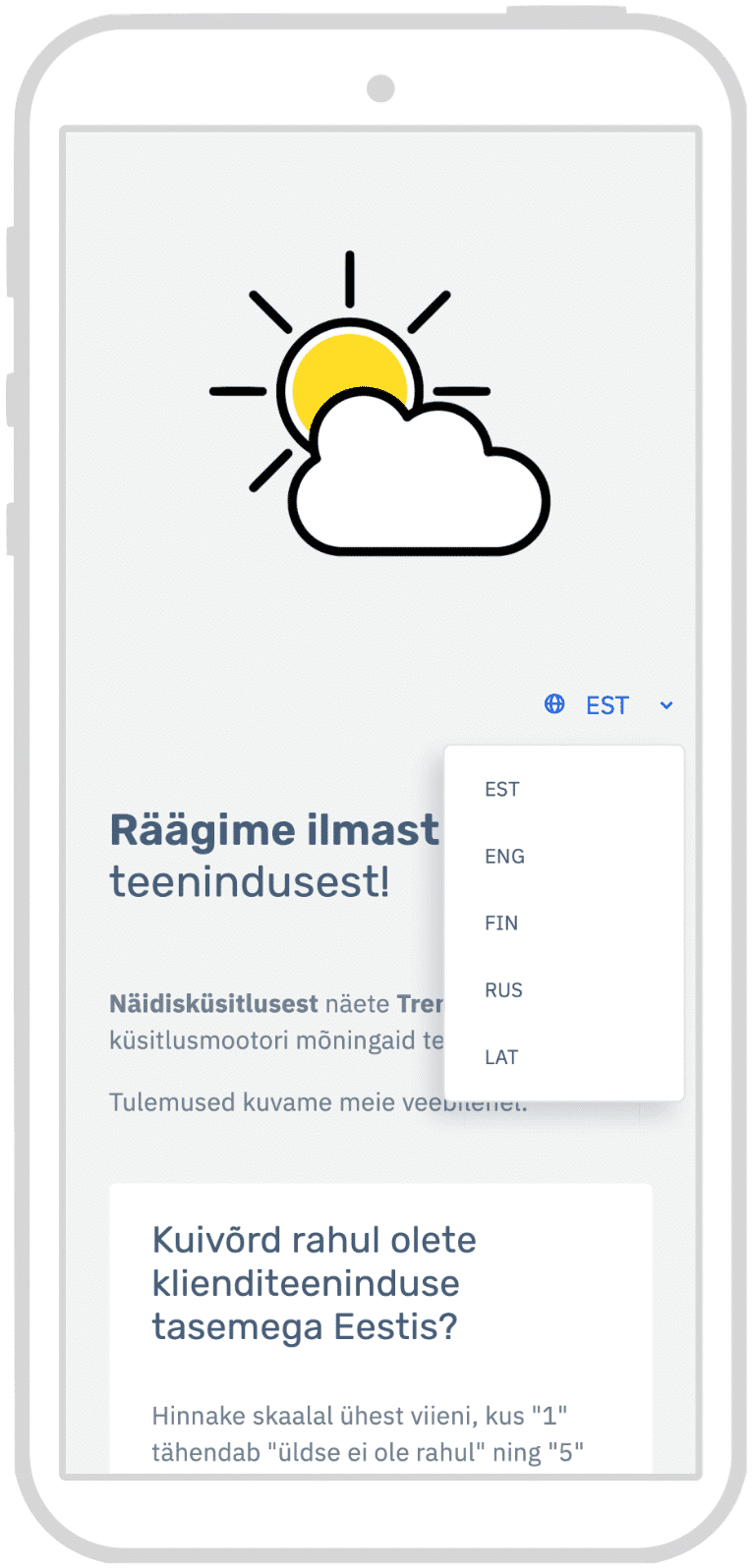 Kliendi tagasiside kogumine kliendirahulolu küsitlused